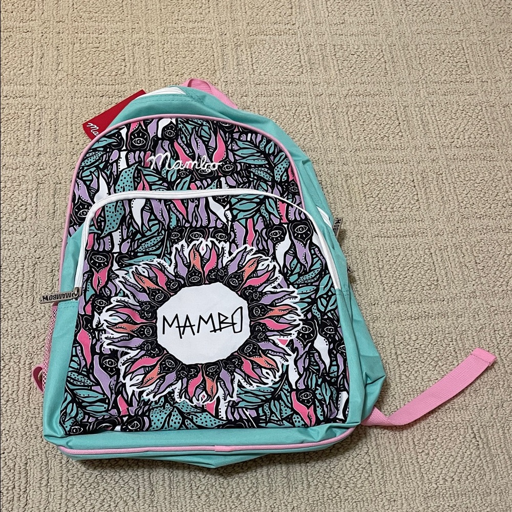 Mambo backpack NWT
Small spot from storage (shown in pics)